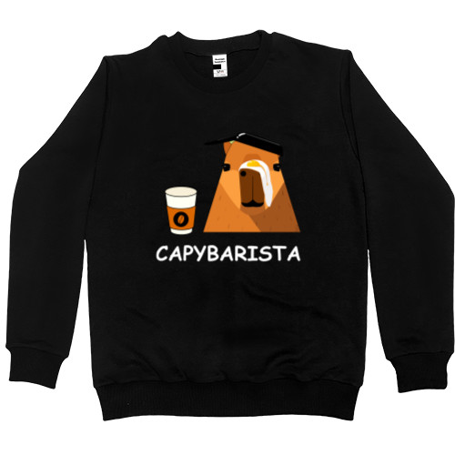 Капібара  - Світшот Преміум Чоловічий - Capybarista - Mfest