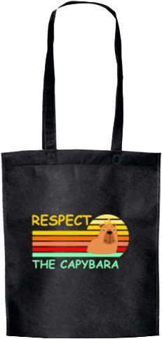 Capybara - Tote Bag - Respect Capybara - Mfest