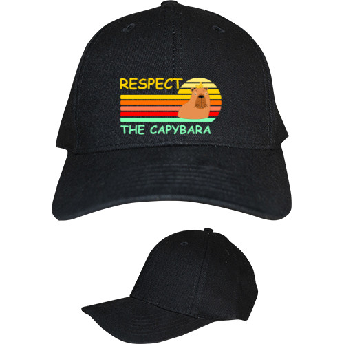 Capybara - Kids' Baseball Cap 6-panel - Respect Capybara - Mfest