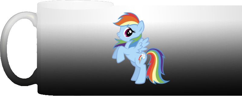 My little pony Rainbow Dash