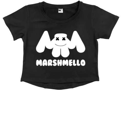 Marshmello - Кроп - топ Преміум Дитячий - Маршмеллоу 25 - Mfest
