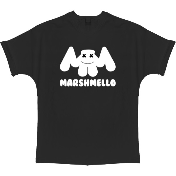Marshmello - Футболка Оверсайз - Маршмеллоу 25 - Mfest