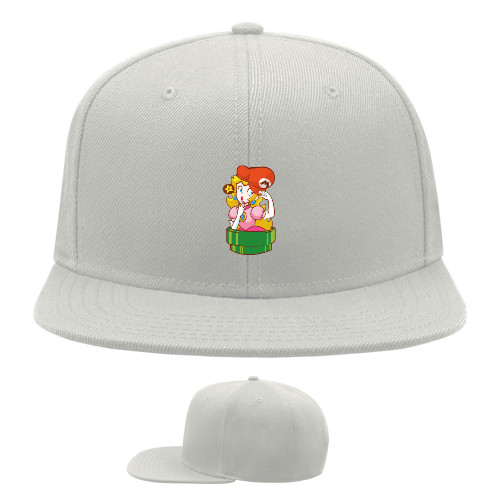 Mario - Snapback Baseball Cap - Princess Peach - Mfest