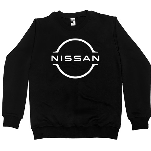 Nissan - Свитшот Премиум Женский - Nissan new logo - Mfest
