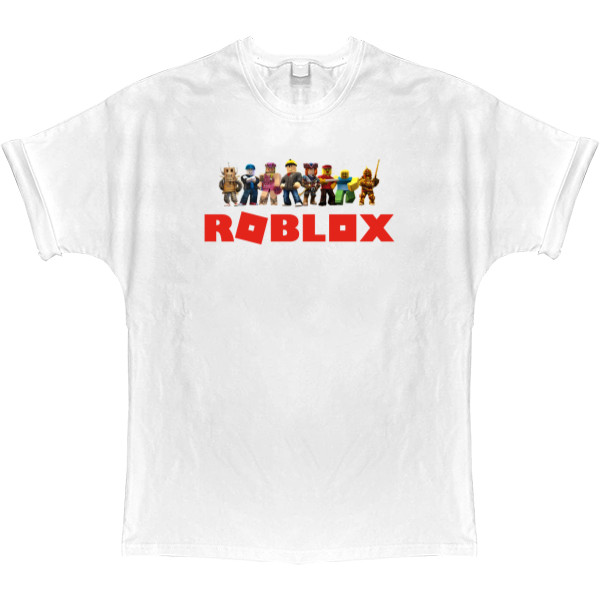 Roblox - Футболка Оверсайз - Roblox 3 - Mfest