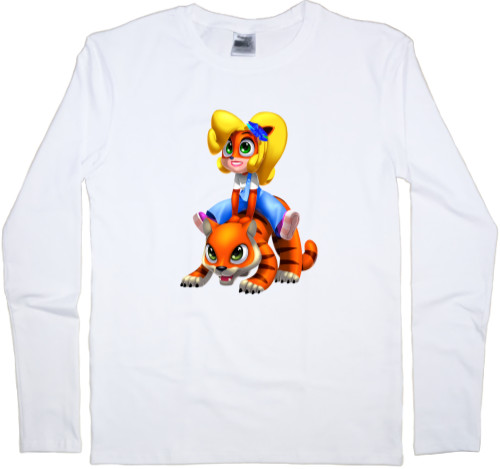 Crash Bandicoot - Men's Longsleeve Shirt - Coco Bandicoot - Mfest