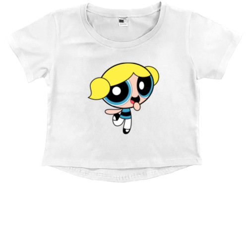 Суперкрошки - Kids' Premium Cropped T-Shirt - Bubbles - Mfest