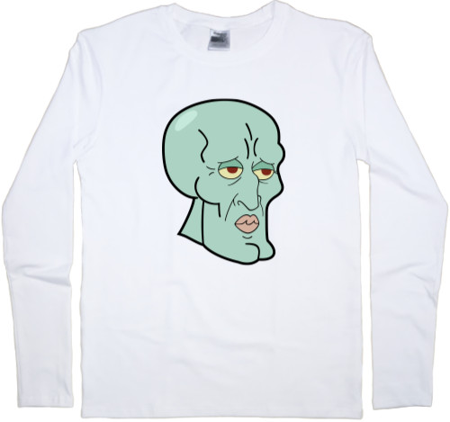 Губка Боб - Men's Longsleeve Shirt - Squidvard Shchupalenko 2 - Mfest