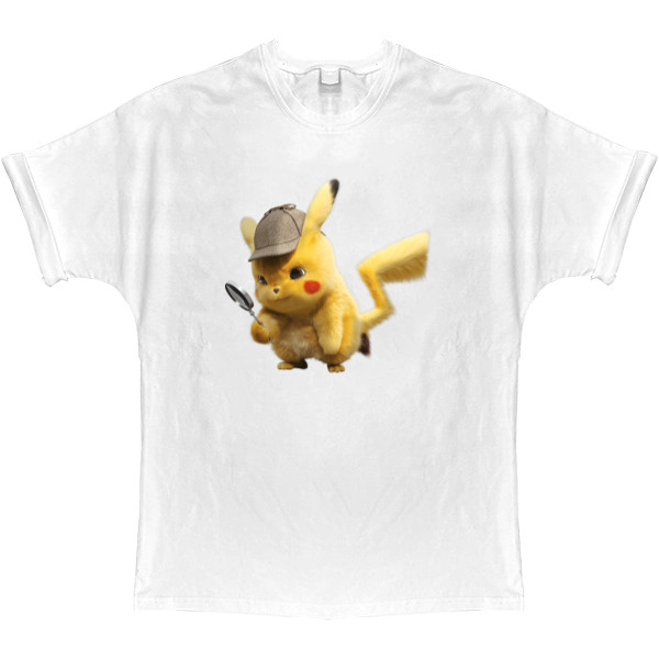 pikachu with a magnifying glass