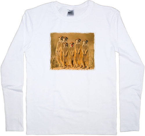 Другие животные - Kids' Longsleeve Shirt - Meerkati - Mfest