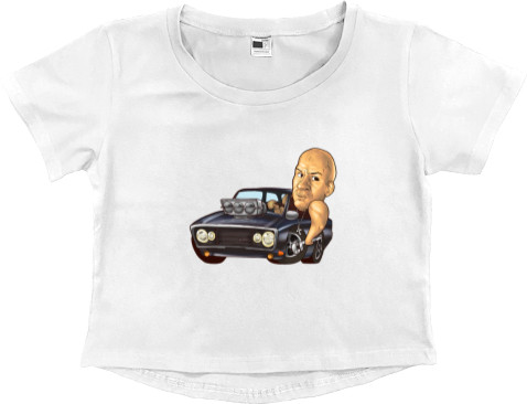 Vin Diesel by car