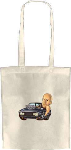 Vin Diesel by car