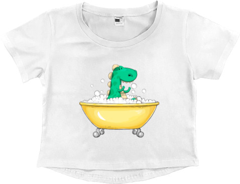 Динозаврик в ванной