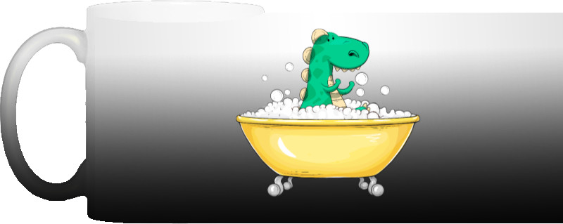Динозаврик у ванній