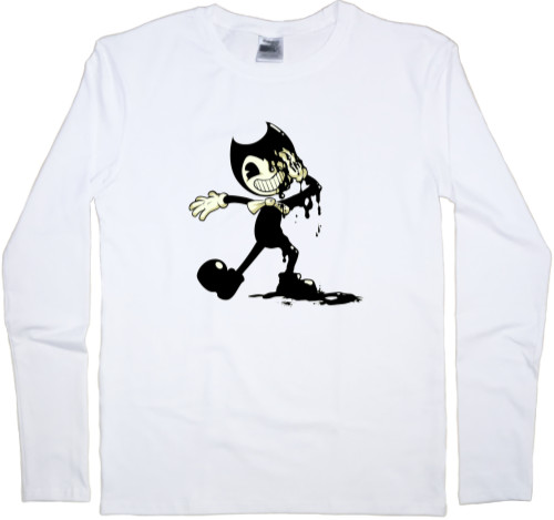 Bendy and the Ink Machine - Men's Longsleeve Shirt - Bendy and the Ink Machine принт - Mfest