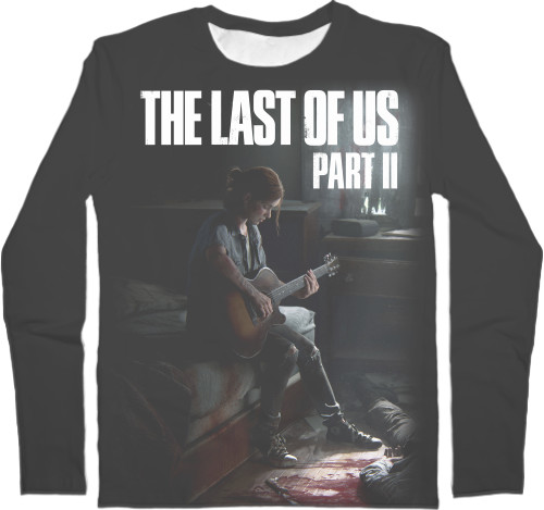 The Last of Us - Футболка з Довгим Рукавом Чоловіча 3D - The Last of Us Part II Арт - Mfest