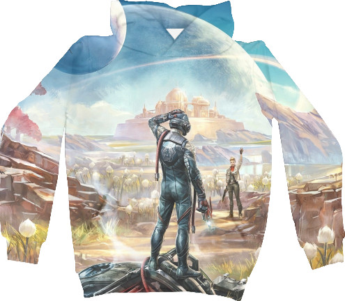 The Outer Worlds - Kids' Hoodie 3D - The Outer Worlds Арт - Mfest