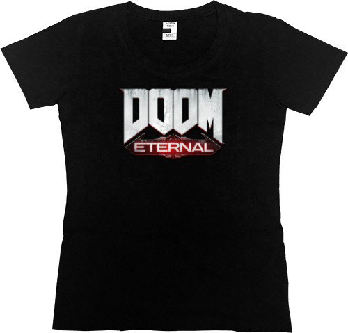 Doom - Футболка Преміум Жіноча - Doom Eternal - Mfest