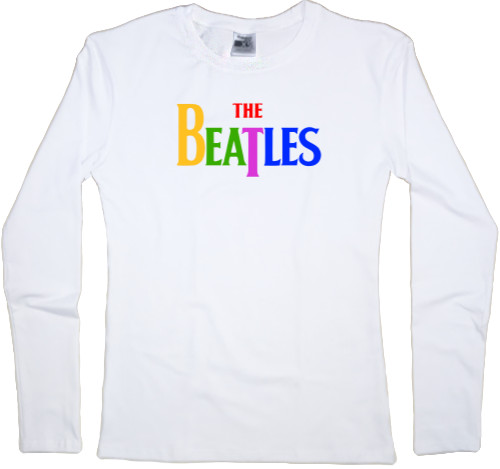 The Beatles - Women's Longsleeve Shirt - The Beatles Лого - Mfest