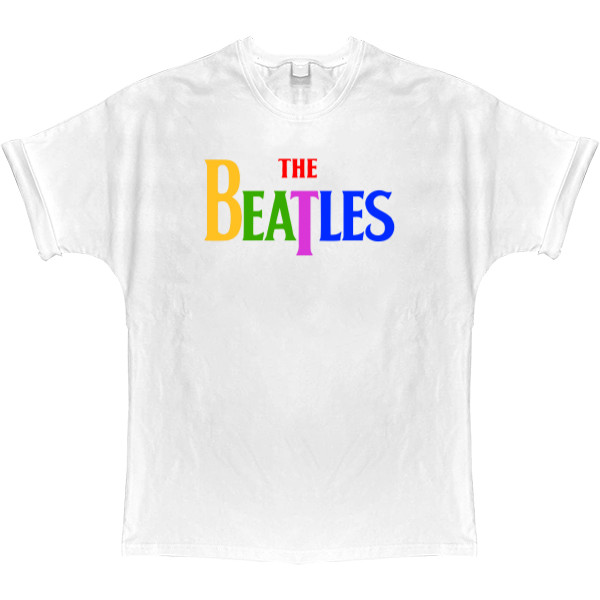 The Beatles - Футболка Оверсайз - The Beatles Лого - Mfest