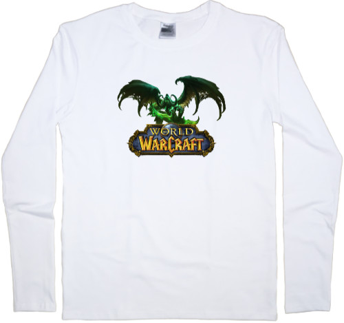 Warcraft - Men's Longsleeve Shirt - World of warcraft Иллидан - Mfest