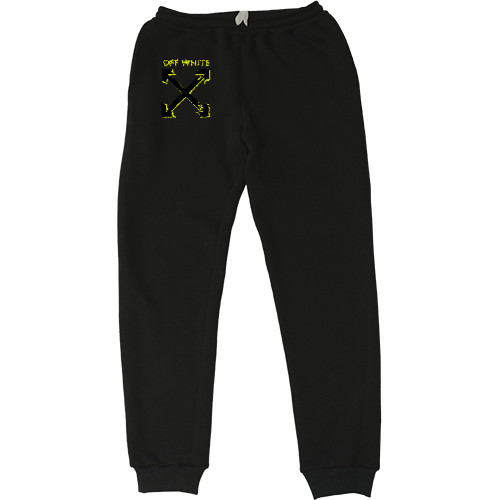 Off-White - Men's Sweatpants - Off White (grunge) - Mfest