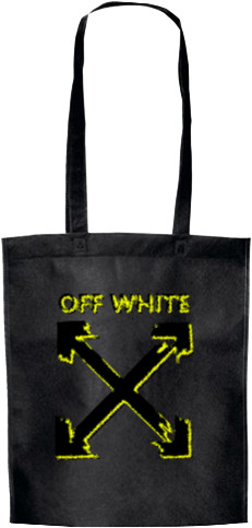 Off-White - Tote Bag - Off White (grunge) - Mfest