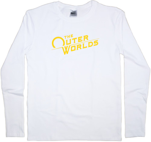 The Outer Worlds - Kids' Longsleeve Shirt - The Outer Worlds Лого - Mfest