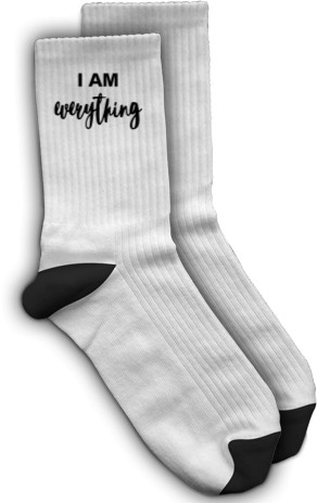 Парные - Socks - I AM EVERYTHING - Mfest