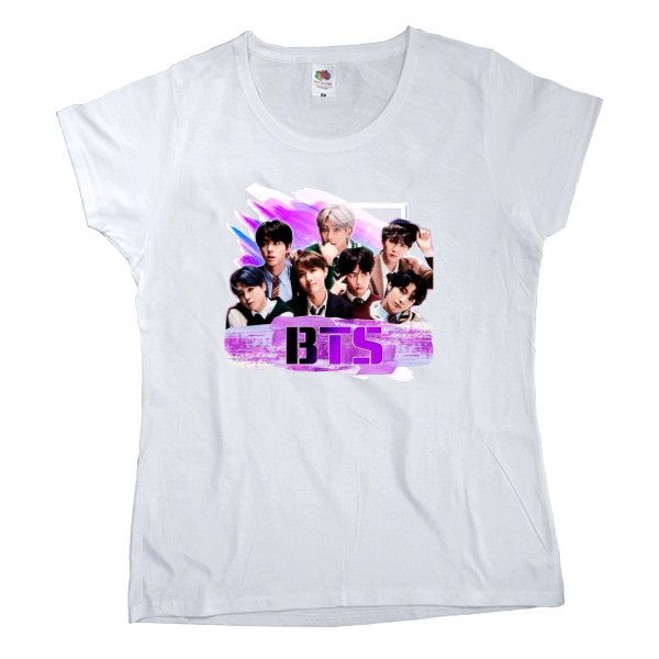 BTS - Women's T-shirt Fruit of the loom - BTS 10 - Mfest