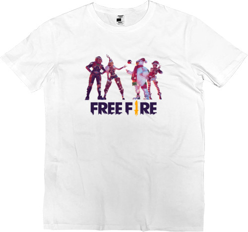 Garena Free Fire - Футболка Премиум Детская - Free Fire 6 - Mfest