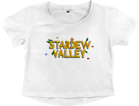 Stardew Valley - Кроп - топ Преміум Жіночий - Stardew Valley 2 - Mfest