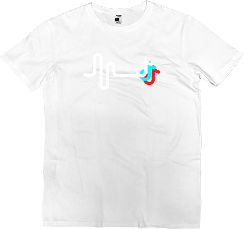 TikTok - Men’s Premium T-Shirt - Tiktok 8 - Mfest