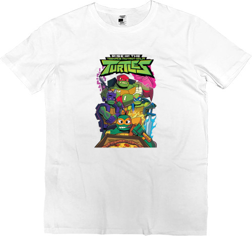 Черепашки ниндзя - Kids' Premium T-Shirt - Rise of the Teenage Mutant Ninja Turtles - Mfest