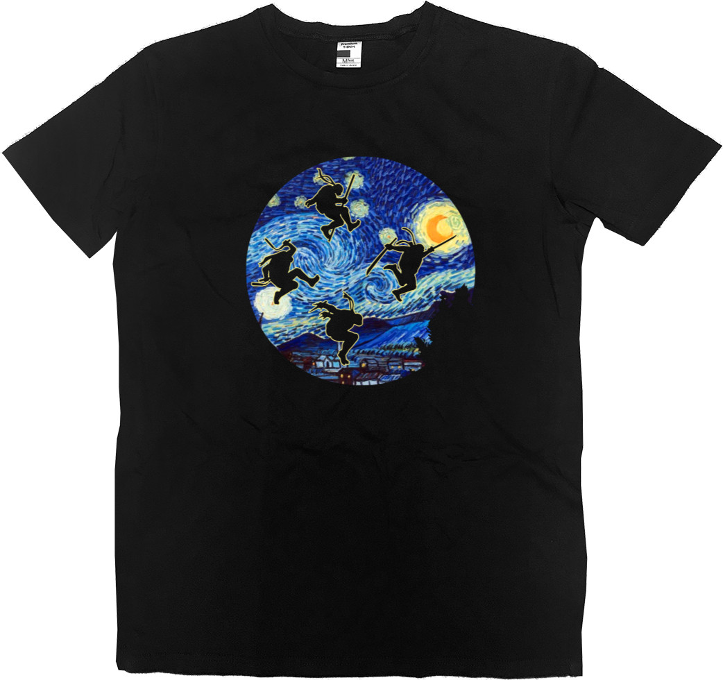 Черепашки ниндзя - Kids' Premium T-Shirt - Черепашки Ниндзя / TNMT Van Gogh - Mfest