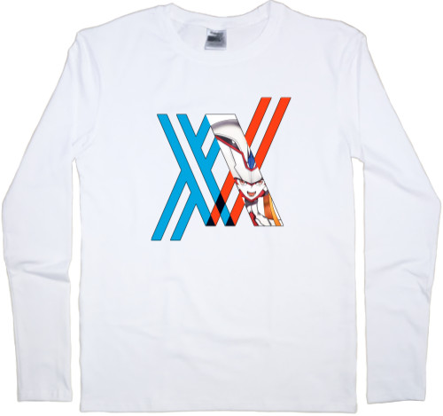 Darling in the Franxx - Men's Longsleeve Shirt - Милый во Франксе / Darling in the FranXX 3 - Mfest