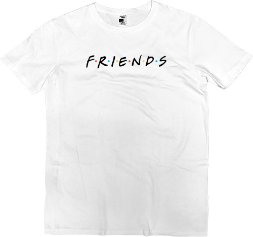 Друзья - Kids' Premium T-Shirt - Friends logo - Mfest