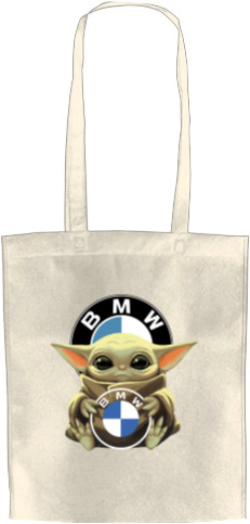 Baby Yoda with BMW