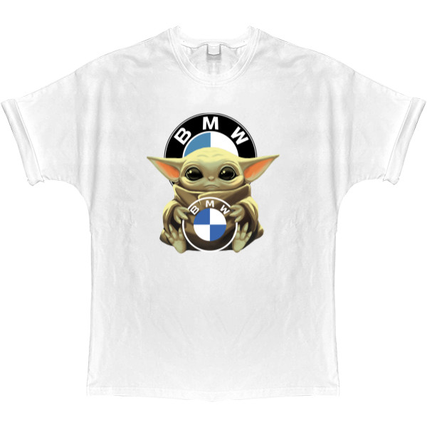 Baby Yoda with BMW