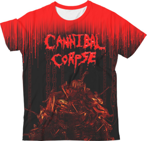 Cannibal Corpse - Футболка 3D Дитяча - Cannibal Corpse 2 - Mfest