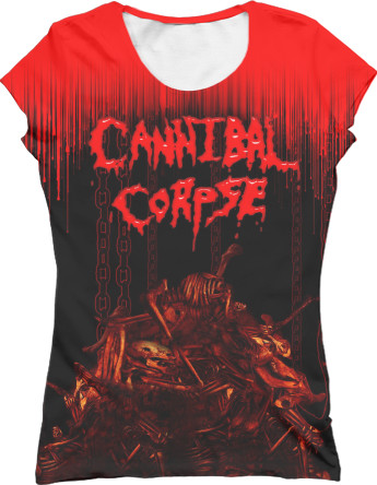 Cannibal Corpse - Women's T-Shirt 3D - Cannibal Corpse 2 - Mfest
