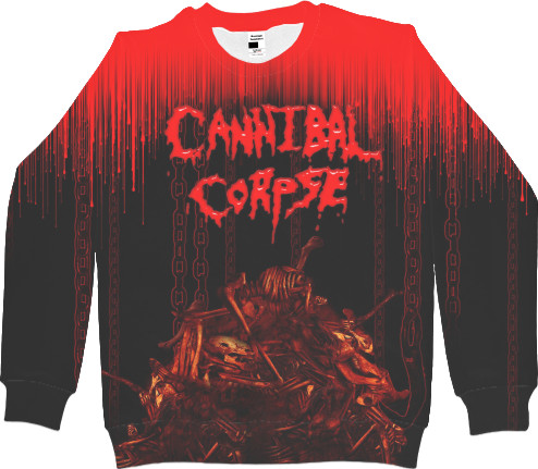 Cannibal Corpse - Світшот 3D Чоловічий - Cannibal Corpse 2 - Mfest