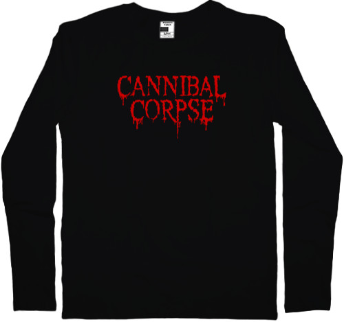 Cannibal Corpse - Футболка з Довгим Рукавом Чоловіча - Cannibal Corpse Logo - Mfest