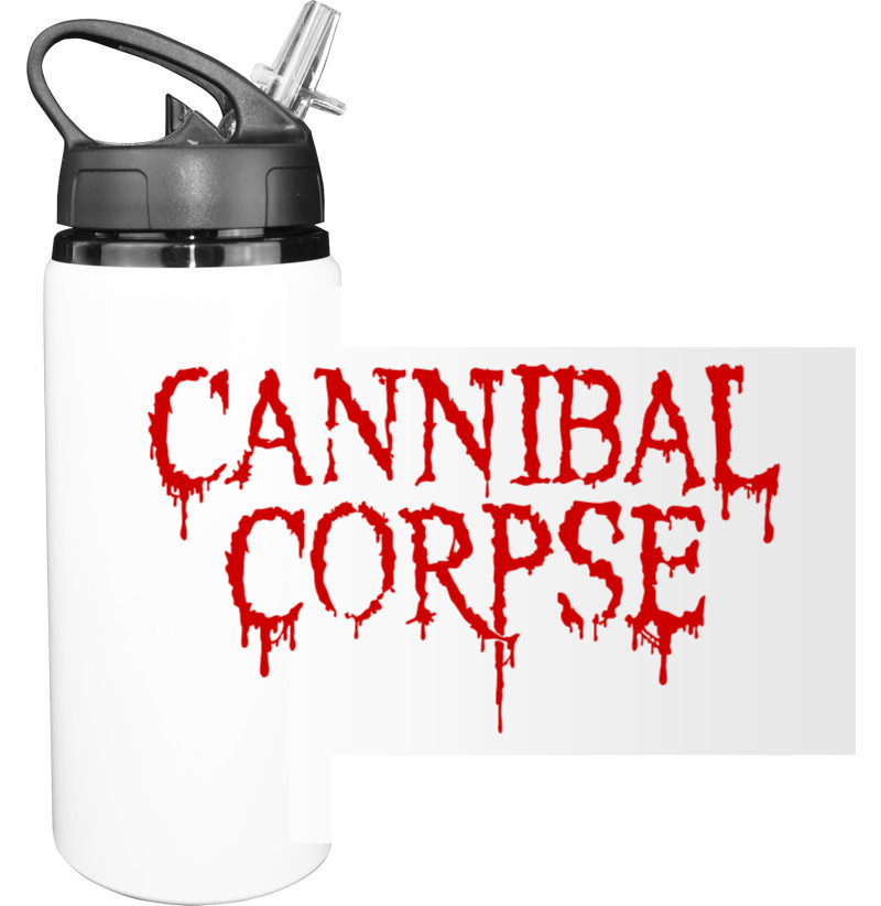 Cannibal Corpse - Бутылка для воды - Cannibal Corpse Logo - Mfest