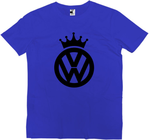 Volkswagen - Футболка Премиум Мужская - Volkswagen Logo 8 - Mfest
