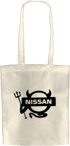Nissan - Еко-Сумка для шопінгу - Nissan Logo 3 - Mfest
