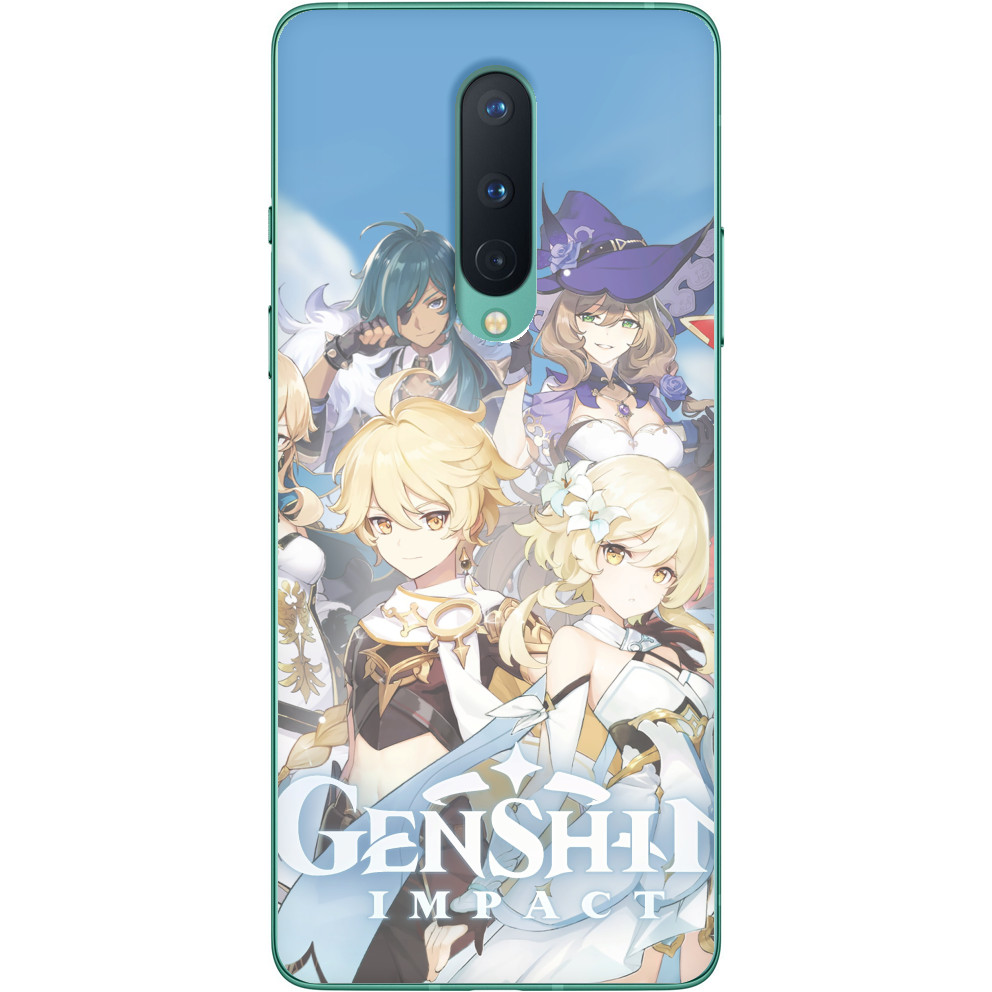 Genshin Impact - Чехол OnePlus - Genshin Impact 3 - Mfest