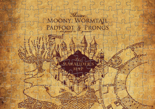 Harry Potter - Пазл - Карта Мародёров - Mfest