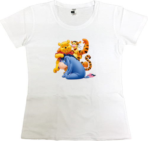 Винни-Пух - Women's Premium T-Shirt - Winnie the Pooh - Mfest
