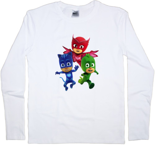 Герои в масках - Men's Longsleeve Shirt - masked heroes 2 - Mfest